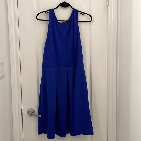 Dark Blue Party Dress - Picture 1 of 3